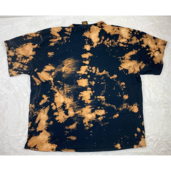 The Lion King Mens Tee Broadway Musical 2XL Black Bleach Tie Dye Custom Disney - Picture 6 of 6